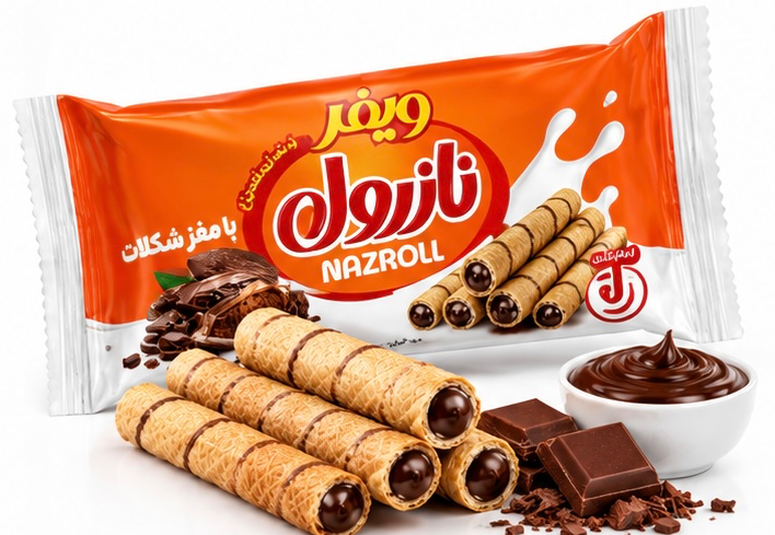 سوکو رو‌شکلاتی ناز رول