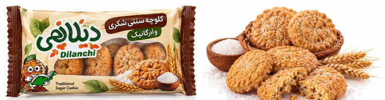 کلوچهسنتی شکری ۳۶۰ گرمی دیلانچی