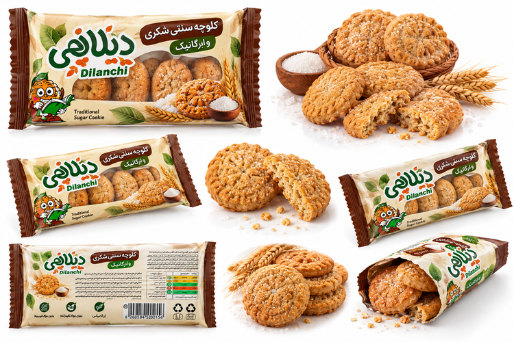 کلوچهسنتی شکری ۳۶۰ گرمی دیلانچی